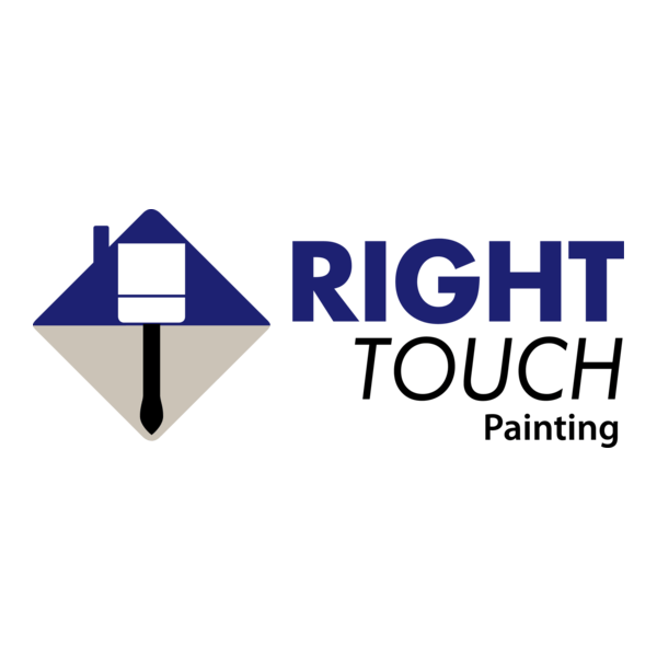 Right Touch Painting Logo PNG Vector