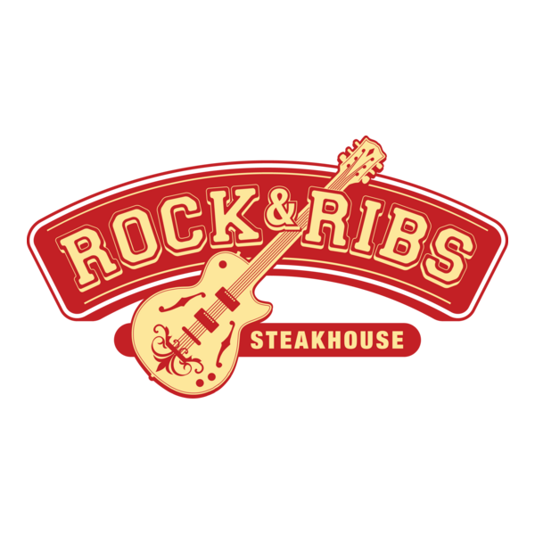 Rock & Ribs Logo PNG Vector