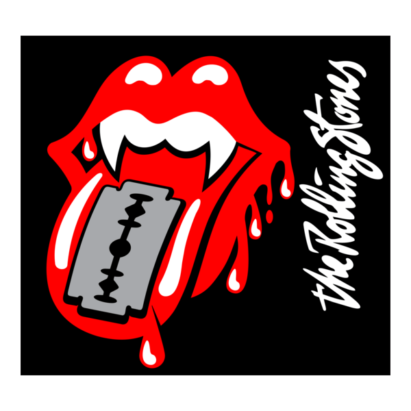 Rolling Stones Vampire Logo PNG Vector