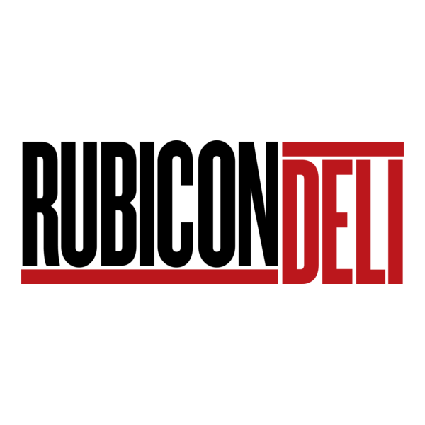 Rubicon Deli Logo PNG Vector