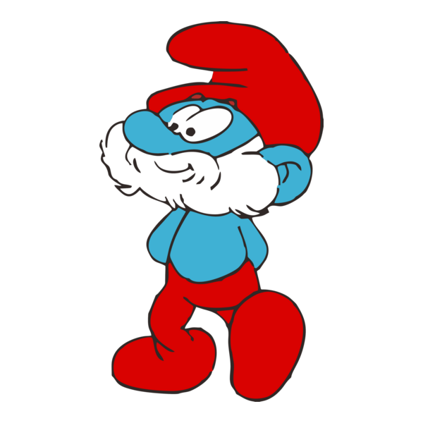 smurf Logo PNG Vector