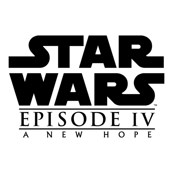 Star Wars Episode IV Logo PNG Vector