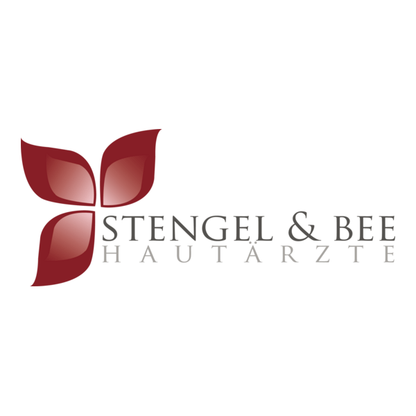 Stengel und Bee Logo PNG Vector