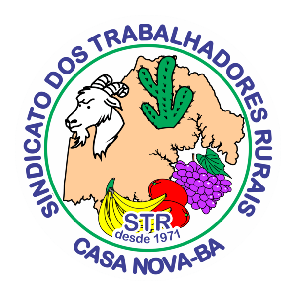 STR Sindicato Trablhadores Rurais Casa Nova BA Logo PNG Vector