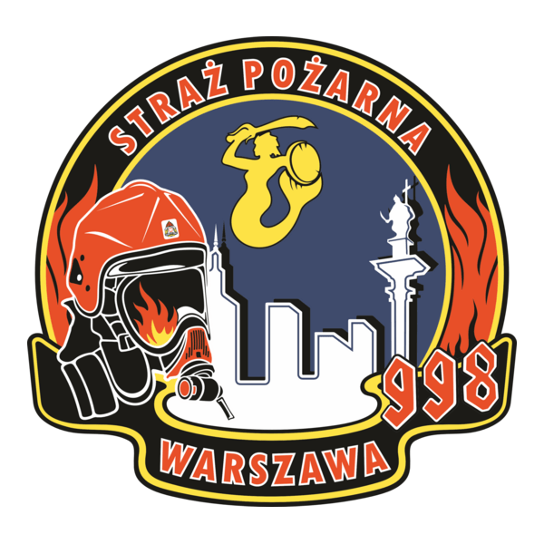 Straz Pozarna Metro Warszawa Logo PNG Vector