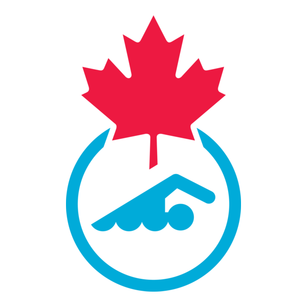 Swimming Canada Logo PNG Vector