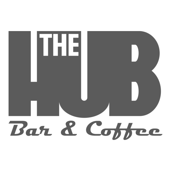 The HUB Bar & Coffee Logo PNG Vector