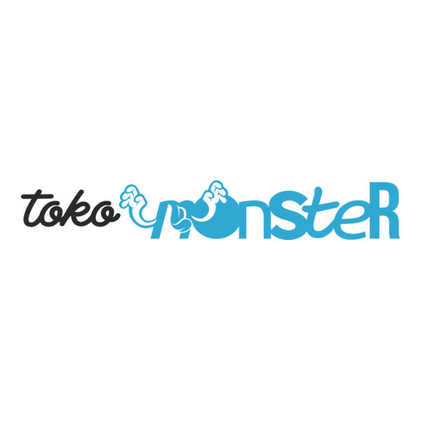 Toko Monster Logo PNG Vector