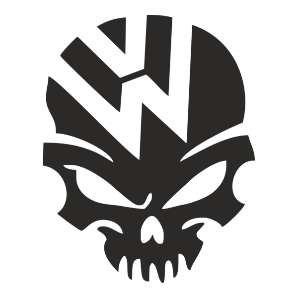 Volkswagen Skull Logo PNG Vector
