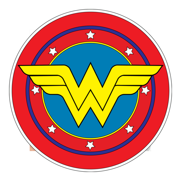 Wonder Woman Logo PNG Vector
