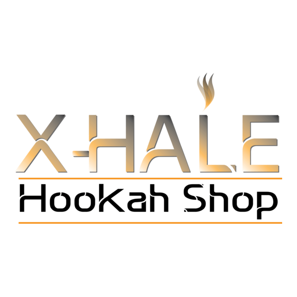 X-Hale Hookah Shop Logo PNG Vector