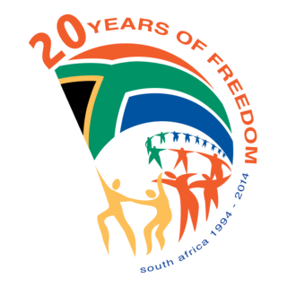 20 Years Of Freedom Logo PNG Vector