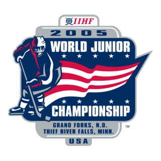 2005 IIHF World Junior Championship Logo PNG Vector