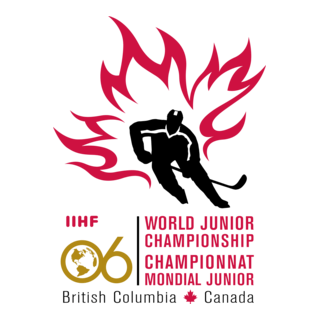 2006 IIHF World Junior Championship Logo PNG Vector