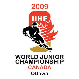 2009 IIHF World Junior Championship Logo PNG Vector