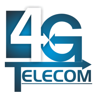 4G Telecomunicação Logo PNG Vector