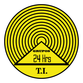 Alcohólicos Anonimos 24 Horas AA Logo PNG Vector