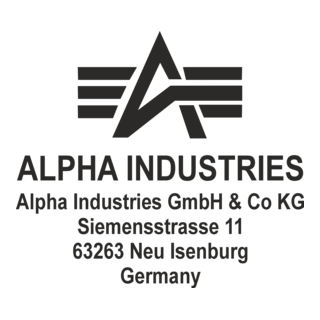 Alpha Industries Logo PNG Vector