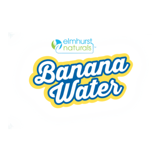 Banana Water Logo PNG Vector