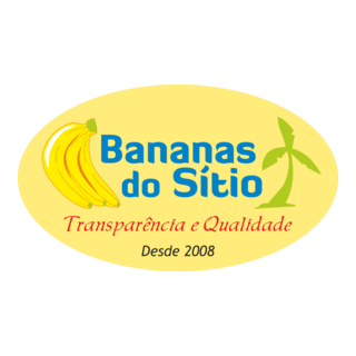 Bananas do Sítio Logo PNG Vector