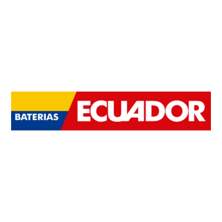 Baterias Ecuador Logo PNG Vector