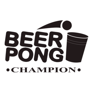 BEER PONG Logo PNG Vector