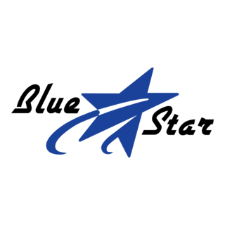 Blue Star by Midland Logo PNG Vector