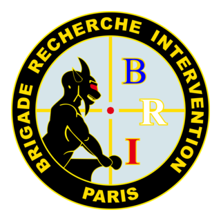 BRI Brigade Recherche Intervention France Logo PNG Vector