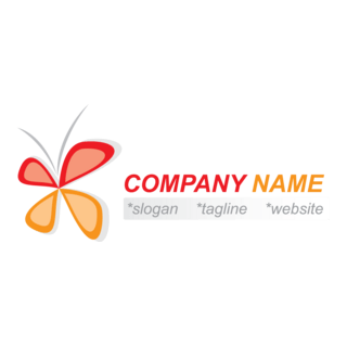 Butterfly Logo PNG Vector