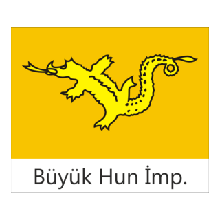BÜYÜK HUN İMPARATORLUĞU Logo PNG Vector