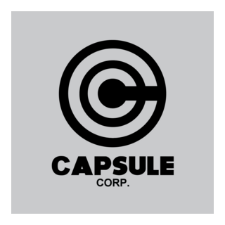 Capsule Corp. Pack Logo PNG Vector