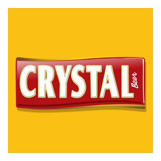 Cerveja Crystal Logo PNG Vector