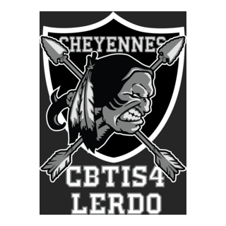 Cheyennes Cbtis 4 Lerdo Durango Football Logo PNG Vector