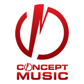 Concept Music Logo PNG Vector