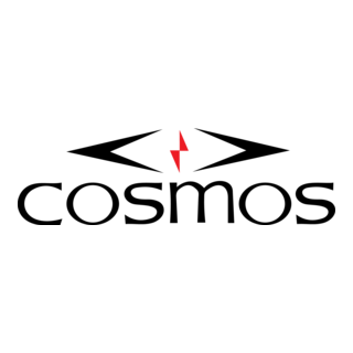 Cosmos Relógio Logo PNG Vector