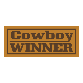Cowboy Winner Logo PNG Vector