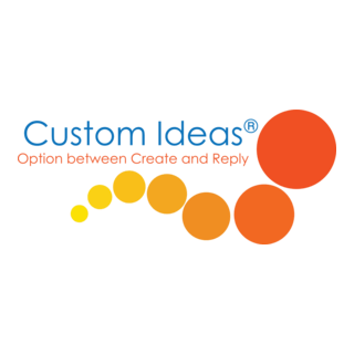 Custom Ideas Logo PNG Vector