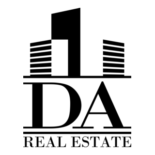 DA Real Estate Logo PNG Vector