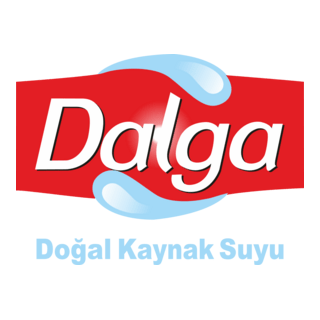 Dalga doğal kaynak suyu Logo PNG Vector