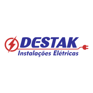 Destak Instalações Elétricas Logo PNG Vector