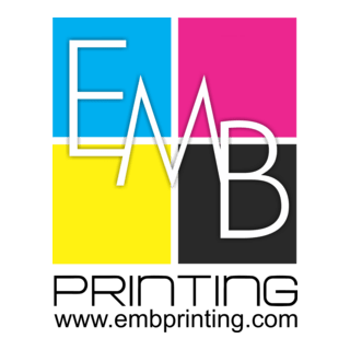 EMB Printing Logo PNG Vector