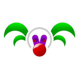 Evil Clown Logo PNG Vector