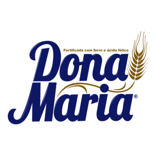 Farinha de Trigo Dona Maria Logo PNG Vector