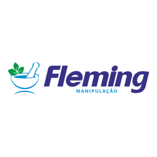 Farmacia Fleming Manipulacao Logo PNG Vector