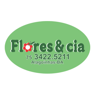 Flores & Cia Logo PNG Vector