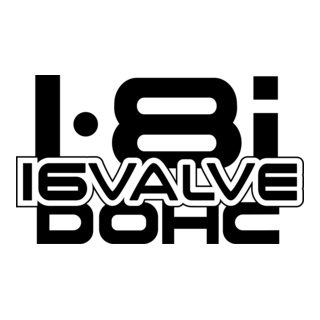 Ford Laser 1.8 16 Valve Logo PNG Vector