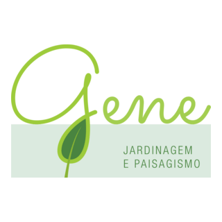 Gene Jardinagem e Paisagismo Logo PNG Vector