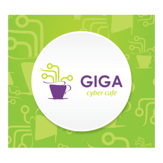 Giga Cyber Café Logo PNG Vector