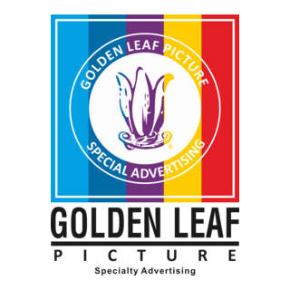Golden Leaf Picture 2 Logo PNG Vector
