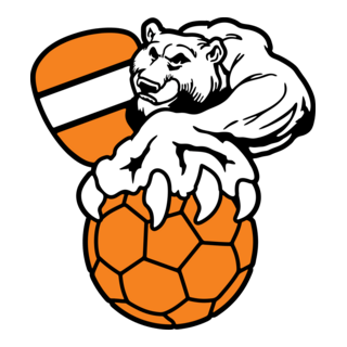 Handball Bear Logo PNG Vector